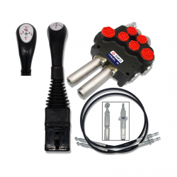 ROZDZIELACZ 80L + JOYSTICK 0P ZESTAW 2 SEK DO TURA